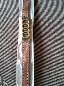 Stylish Brown Bracelet with Gold Accents r