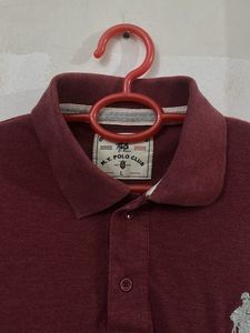 Men's Polo T-Shirt - Maroon