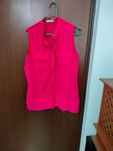 Half Sleeves Beautiful  Office Wear Shirt Color Tu