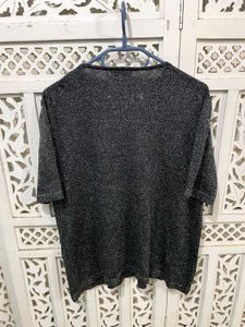 🌸 Imported Sparkly Short Sleeve Top B