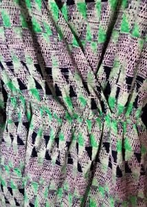 Stylish Printed Wrap Dress