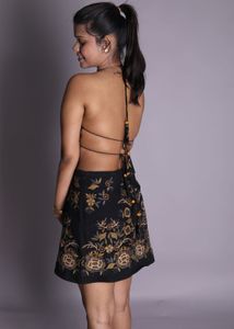 Black Floral Co-ord Set