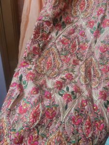 ** Full Kashmiri Work  Kurta Set With Dupatta **