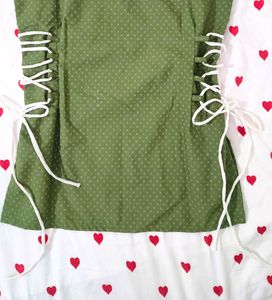 Chic side corset trending Kurti ☘️