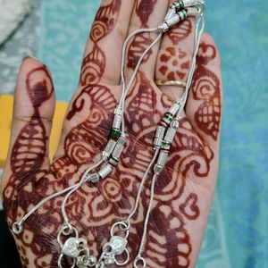 Elegant Silver plated Anklets