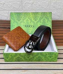 Gucci Belt and Wallet Set