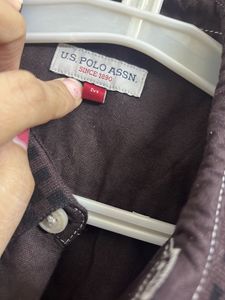 USPA boy’s Button-Up Shirt