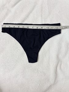 Comfy Black Thong Underwear