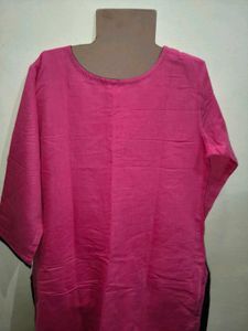 XXL Pink &amp; Black  Only Kurta It's New