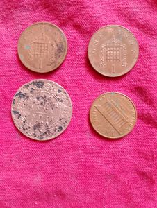 4 Foreign Rare Coins