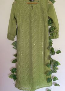 Beautiful Green Kurta Set