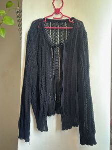 Crochet Knit Cardigan