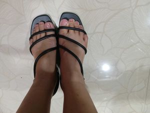 Black Strappy H&amp;M Sandals