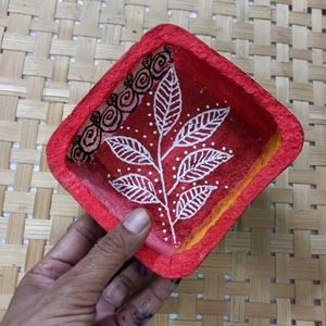 Paper Mache Side Table Decor