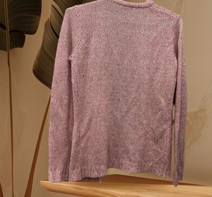 Sparkly Pink Cardigan