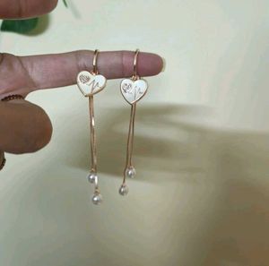 Heartbeat Dangle Earrings