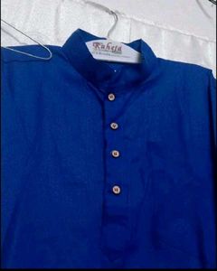 Elegant Royal Blue Kurta Set for Men