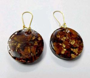 Real Rose Preserved Earrings