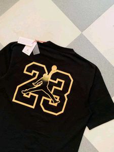 Premium New Air Jordan Black Oversized Tshirt