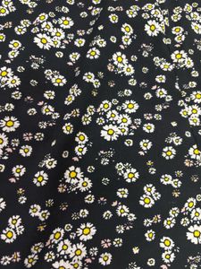 Zink London Sweetheart Daisy Floral Print Midi Dre