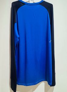 HRX - Men's Blue Long Sleeve Athletic Jersey
