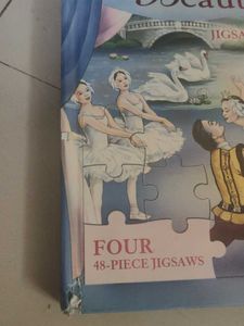 Beautiful Ballet Jigsaw Puzzle Book hardcover