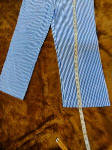 SHEIN NEW Striped Elastic pants