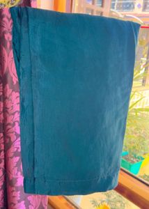Elegant Teal blue  Embroidered Kurta set