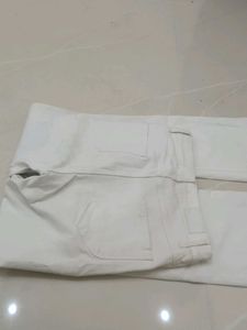 White Flare Jeans