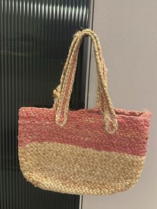 Chic Jute Tote Bag