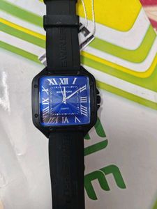 Stylish Blue Dial Watch