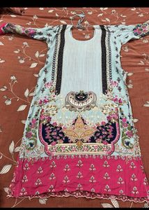 daily wear embroidery cotton suit set