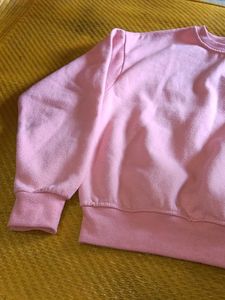 Pink Pullover Sweatshirt