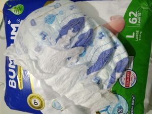 Bumtum Diaper Pants L Size 25 Pieces Open