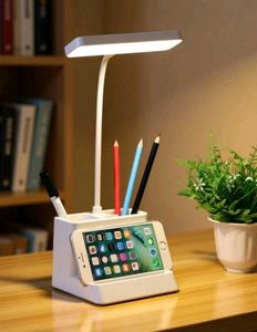 Desk Lamp with Phone Holder & Pen Stand