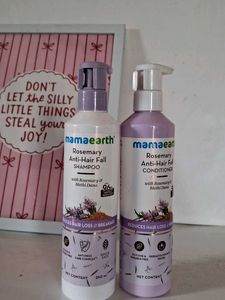 Mamaearth Rosemary Anti-Hair Fall Shampoo &amp; Condit