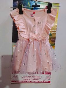 Cute Pink Star Dress