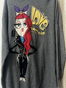 Love Moschino Graphic Hoodie