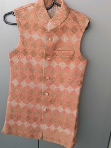 Men's Embroidered Nehru Jacket