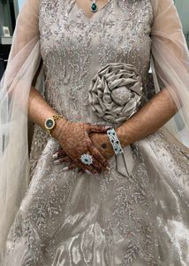 Elegant Embroidered Gown