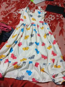 Butterfly Print Dress