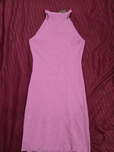 “Pink Bodycon Party Dress ✨ (Worn Once / Statement