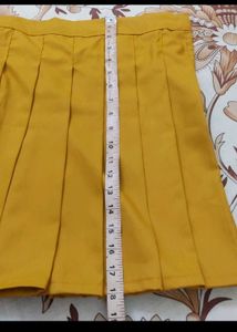 Pleated Mini Skirt