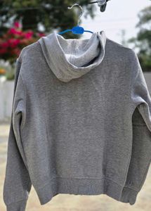 Gray Zip-Up Hoodie
