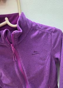 Purple Fleece Jacket