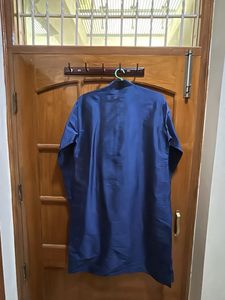 Blue Kurta pyjama set for Men