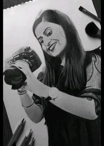 Portrait Art Work🎨🥰🤩💖💖