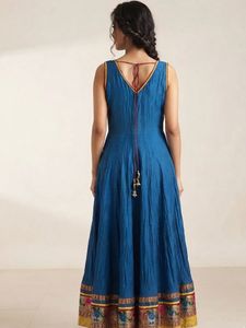 Beautiful Blue Anarkali Dress