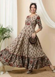 COTTON ANARKALI / Maxi Dress 👗