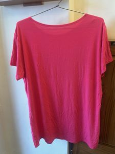 Vibrant Pink Short-Sleeved T-Shirt